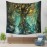 Zodight Tree of Life Tapestry, with Waterfalls and Elves Under Old Enchanted Tree, Psychedelic Forest Wall Decoration, Wall Hanging for Bedroom, Living Room, Dorm