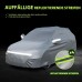 Favoto Car Cover, Full Garage Car Tarpaulin, Dustproof, Waterproof Car Cover for Winter & Summer for 430 cm - 465 cm SUV, Silver, 3 kg
