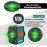 Hychika Cross Line Laser 30 m, self-levelling green line laser 360 ° degrees switchable horizontal/vertical/crossline with magnetic holder, IP54, USB charging and protective case
