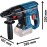 Bosch Professional 18 V system battery hammer drill GBH 18V-21 (max. Impact energy 2 J, incl. 2 x GBA 18V 5.0Ah battery, charger GAL 18V-40, 6-piece Drill Chisel Set, in Case) - Amazon Exclusive Set