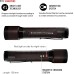Ledlenser P7R Signature LED Torch with Red Light, Rechargeable Lithium 21700 Battery, Waterproof IP68, 2000 Lumens, Focusable, Constant Light, Light Range 330 m, Belt Bag and Charging Station