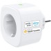 Smart Socket Works with Apple HomeKit, Meross WiFi Plug, Intelligent Plug, Compatible with Siri, Alexa, Google Assistant and SmartThings, No Hub Required, 16A, 2.4GHz, 1 piece