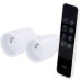 DiO Connected HOme Set of 2 Power Outlets with Remote Control DiO - 2300W - White