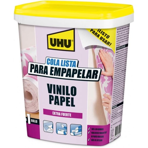 UHU READY TO WALL PAPER VINYL / PAPER 1KG