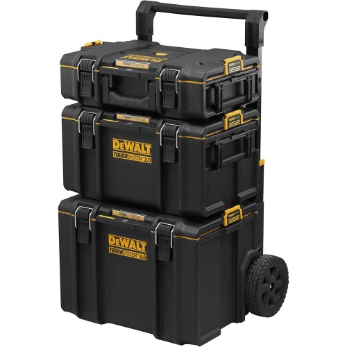 DEWALT DWST83402-1 DWST83402-1-Set TOUGHSYSTEM DS450 + DS300 + DS166, Multi, 2 Box on Wheels, IP65