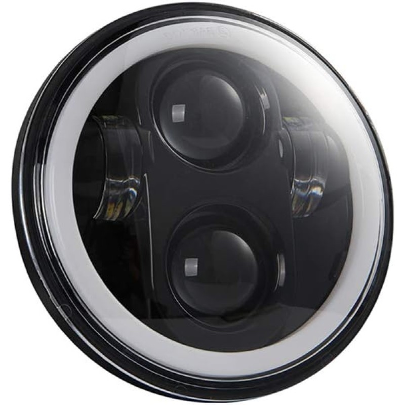 GoolRC 5.75 Inch Super Wide Angle LED Headlight Driving Light for Motorcycle