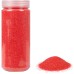 HEKU High-Quality Red Decorative Sand (Approx. 750 g), Fine Grain (0.1 - 0.5 mm), Resealable Tub, Versatile for Decoration and Crafts, Red