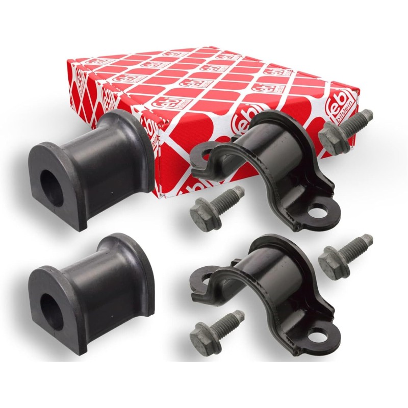 Febi Bilstein Rep Set Stabilizer Bearing Rear Axle Both Sides Suitable for Caddy