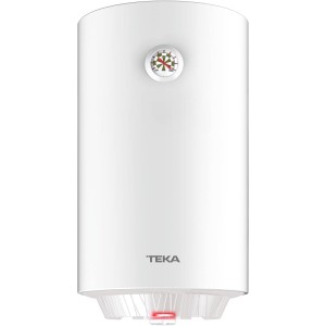 Teka EWH 50 C – Electric Thermo Flask, Capacity 50 L, Vertical Installation, with Thermometer and Safety Valve, Vertical Electric Thermo, White