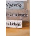 Bada Bing Signs with Sayings (German Language), 41 x 15 cm
