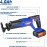 SORAKO Reciprocating Saw, 18 V Battery Reciprocating Saw with 4.0 Ah Batteries, Variable Speed from 0-3000 SPM, Stroke Length 20 mm, 2 Saw Blades, Quick Charger, Quick Release Chuck, Cutting for Wood