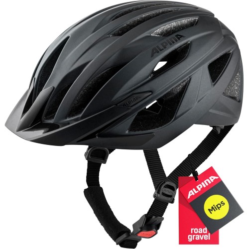 ALPINA Delft MIPS - Safe, Lightweight & Individually Adjustable MIPS Bicycle Helmet for Adults, Optimal Protection by MIPS