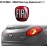 Fiat 3D Car Sticker Replacement Logo for Bravo Rear Red