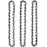 Oregon Pack of 3 3/8 inch LP saw chain for 40 cm rail - 56 drive links, 1.3 mm - low-kickback chain compatible with Dolmar, Einhell, McCulloch, Black & Decker and more