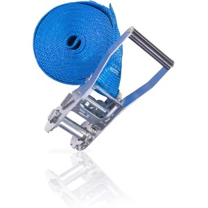 Dolezych Ratchet Lashing Strap 1-Piece 4000 daN 8 m Length Blue