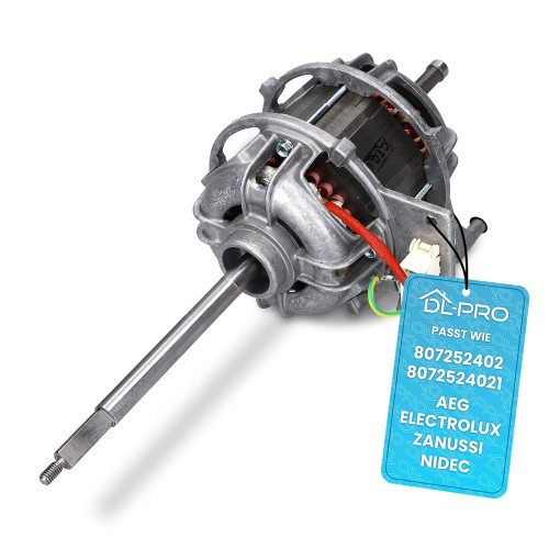 DL-pro Drive Motor 807252402 8072524021 Replacement Motor for AEG Electrolux Zanussi Nidec Type DB085D50E00 Dryer Condenser Dryer Heat Pump Dryer Tumble Dryer