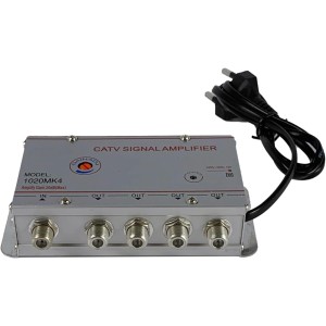 TEMPO DI SALDI Terrestrial Signal Amplifier with 4 Outputs for Analogue and Digital TV