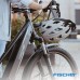 Велосипедна каска за възрастни Fischer, каска за колоездене, градска каска, Urban Plus, S/M или L/XL, с вградена LED задна светлина