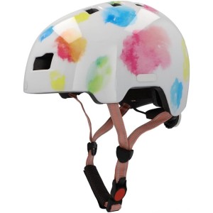 FISCHER BMX Kids Bicycle Helmet Dirt Bike Helmet Plus with Integrated LED Rear Light
