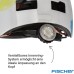FISCHER BMX Kids Bicycle Helmet Dirt Bike Helmet Plus with Integrated LED Rear Light