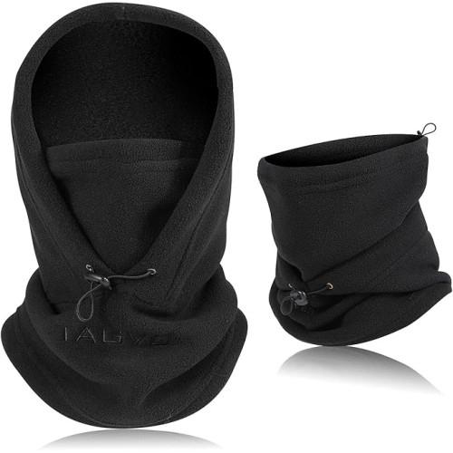 TAGVO Balaclava Windproof Ski Mask Thermal Fleece Hood Winter Multipurpose Use Unisex Face Mask Warm & Breathable Face Cover Heavy Neck Warmer for Outdoor Winter Sports