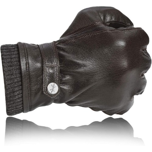 PEARLWOOD Мъжки ръкавици от кожа на коза Freddie