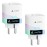 Meross Matte Smart Sockets with Power Consumption, WiFi Sockets with Electricity Meter for Balcony Power Plant, Works Apple HomeKit, Alexa and Google, 16A, Pack of 2
