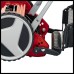 Einhell GC-HM 30 Hand Lawn Mower (for up to 150 m², Mowing Spindle with 5 Steel Blades, Continuous Cutting Height Adjustment 15 - 42 mm, Grass Catcher Basket)