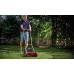 Einhell GC-HM 30 Hand Lawn Mower (for up to 150 m², Mowing Spindle with 5 Steel Blades, Continuous Cutting Height Adjustment 15 - 42 mm, Grass Catcher Basket)