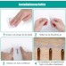 Alliebe Nail-free Adhesive Hooks, Wall Hooks, 6 kg (Max), Transparent, Reusable, Seamless, Waterproof and Oil-Proof for Bathroom, Kitchen, Towel, Cups (Pack of 24)