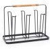 simplywire - Glass Drip Rack - Bottle Drip Rack - Drip Board Organizer - Black Powder Coated Steel