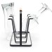 simplywire - Glass Drip Rack - Bottle Drip Rack - Drip Board Organizer - Black Powder Coated Steel