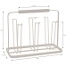 simplywire - Glass Drip Rack - Bottle Drip Rack - Drip Board Organizer - Black Powder Coated Steel