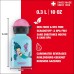 SIGG - Алуминиева бутилка за деца - KBT Water World - Устойчива на изтичане и счупване - Лека като перце - Без BPA - Сертифицирана като климатично неутрална - Спорт и училище - Светлосиня с русалка - 0,3 л