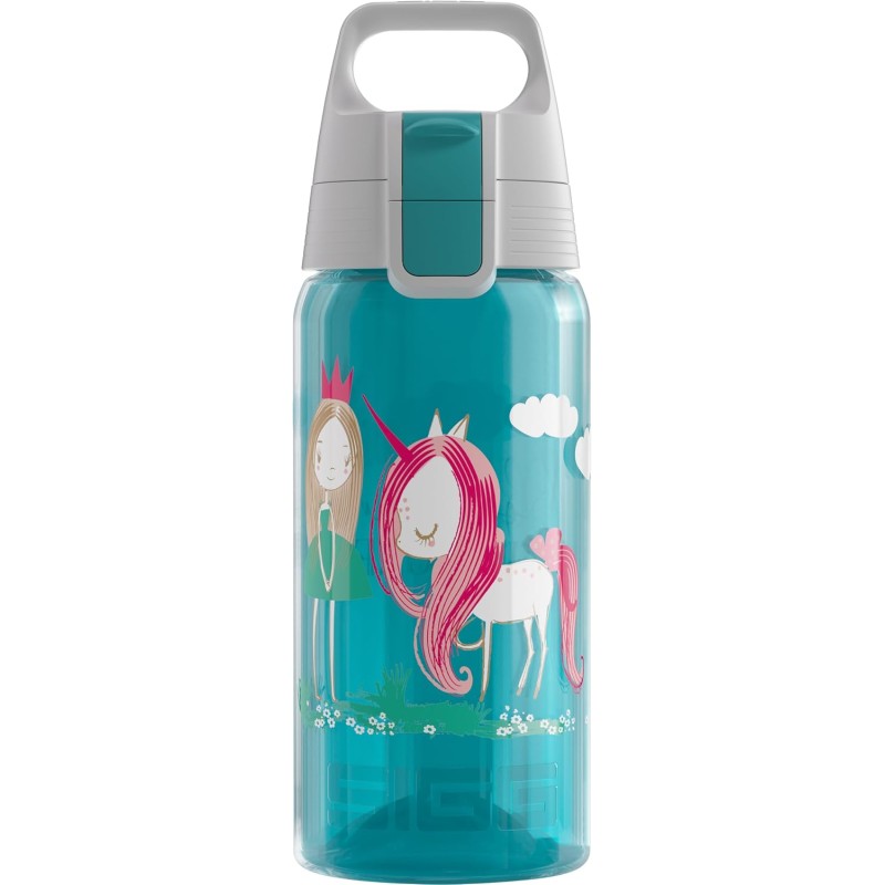 SIGG – Viva One – Children's Drinking Bottle, Suitable for Carbonated Drinks, Leak-Proof, Dishwasher-Safe, BPA-Free, for Sports and School, 0.5 L