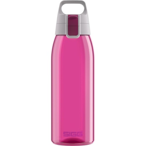 SIGG - Tritan Trinkflasche - Total Color ONE - Für Kohlensäurehaltige Getränke Geeignet - Spülmaschinenfest - Auslaufsicher - Federleicht - BPA-frei - 0,6L / 1L
