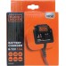 BLACK+DECKER 201868 Battery Charger 6/12V - 1.5A Car Motorcycle Charge Maintenance Automatic