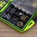 01 24 Compartments High Quality Plastic Fishing Tackle Full Loaded Box Kit Green Fishing Tackle for Outdoor Fishing