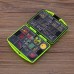 01 24 Compartments High Quality Plastic Fishing Tackle Full Loaded Box Kit Green Fishing Tackle for Outdoor Fishing