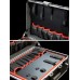 Meister, Empty Tool Box, Individual Compartments, With & Without Rubber Bands, Various Models, Organiser, Aluminium Case, Empty