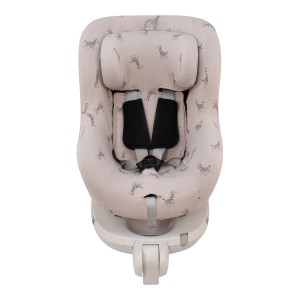 JYOKO Kids Cover Compatible with Romer DualFix, DualFix Isize, SwingFix Isize Car Seat (Giraffe, DUALFIX ISIZE - SWINGFIX ISIZE)