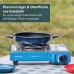 Campingaz Camp'Bistro Gaskocher, Campingkocher 1-flammig, 2.200 Watt Leistung, kompakter 1-Brenner Outdoor-Gaskartuschenkocher mit Tragekoffer