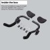 BBB Cycling AeroComfort Bicycle Handlebar Aerodynamics Aluminium Bicycle Handlebar Attachment 35 mm Height Armrest for Road Bikes Triathlon Handlebar Support Non-Slip Bicycle Grips BHB-59