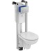 Ideal Standard Oleas Actuator Plate for ProSys Toilet Cisterns - 2 Quantities Mechanical Push Buttons Made of ABS Plastic