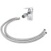 TEMPO DI SALDI Single Lever Tap with Brass Hoses with Moving Head for Bidet Basin