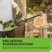 Greenworks 48 V (24 V x 2) Battery Chainsaw with Brushless Motor, 35 cm Blade Length, 20 m/s Chain Speed, Car Oiler with Two 4Ah Batteries and Double Charger, GD24X2CS36K4X