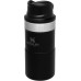 Stanley Trigger Action Thermal Mug 0.25 L – Keeps Hot for 3 Hours – Leak-Proof To Go Coffee Mug – BPA-Free – Fits Under Almost Any Coffee Machine – Dishwasher-Safe – Matte Black