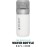 Stanley Quick Flip Water Bottle, Stainless Steel, 0.47 L, Keeps Drinks Cold for 7+ Hours, BPA-Free, Dishwasher-Safe, Push Button Lid, Leak-Proof Thermos Flask, Polar (White)
