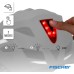 Fischer Adult Bicycle Helmet, Cycling Helmet, City Helmet, Urban Plus, S/M or L/XL, with Integrated LED Rear Light