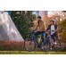 Fischer Adult Bicycle Helmet, Cycling Helmet, City Helmet, Urban Plus, S/M or L/XL, with Integrated LED Rear Light
